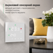 Сенсорний програмований термостат / терморегулятор Wi-Fi з голосовим керуванням для електричної підлоги TuyaSmart MINCO HEAT М3Н білий 375086112 фото, Hot Box, 8