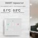 Сенсорний програмований термостат / терморегулятор Wi-Fi з голосовим керуванням для електричної підлоги TuyaSmart MINCO HEAT М3Н білий 375086110 фото, Hot Box, 7