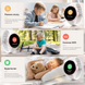 Дитячий розумний годинник SMART TabbyBoo 4G Elite з GPS, 1,4 дюйми, мультимовне меню, відеодзвінок, HD-камера,SOS, Wi-Fi, IP67, функція телефону, білий 529495169 фото, Hot Box, 9
