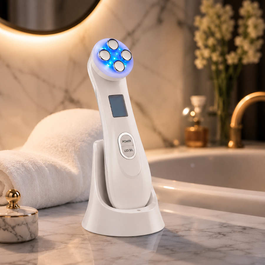 Косметологический массажер для лица и тела с эффектом Lift Up Beauty instrument электромиостимуляция светотерапия RF - лифтинг 111714008 фото, Hot Box