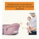 Многопозиционная сумка-переноска Hip Seat слинг со съемным сиденьем Leshu 3 в 1 BC-318 Pink 40123Sl фото, Hot Box, 10