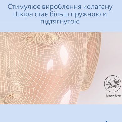 Багатофункціональний мікротоковий EMS масажер косметологічний прилад для ліфтингу і омолодження шкіри обличчя Ouyii LCB-AG1031 white 384944289 фото, Hot Box