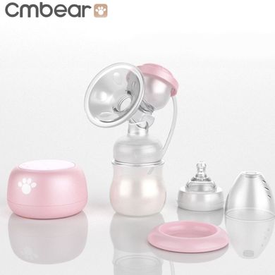 Молокоотсос электронный с функцией массажа CMBEAR Pink 332087248 фото, Hot Box