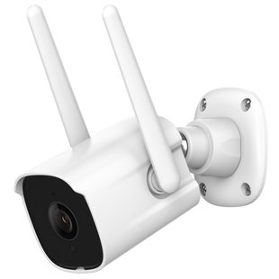Високоякісна вологозахищена вулична IP - відеокамера SMARTEYE з Wi-Fi нічним баченням датчиком руху 1080P HD IP65 764JBU White 414211773 фото, Hot Box