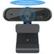 Комп'ютерна веб-камера FullHD 1920x1080 з вбудованим мікрофоном корекцією світла та автофокусом Yikoo YL15 Black 383190108 фото, Hot Box, 6