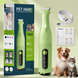 Аккумуляторный триммер для труднодоступных зон животных с подсветкой LED &ndash; Idepet Paw Trimmer green 592915618 фото, Hot Box, 1
