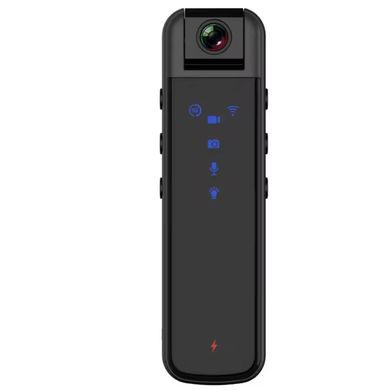 Портативная цифровая нагрудная боди экшн-камера HD 1080 с WI-FI YIKOO CS05 black 421252569 фото, Hot Box