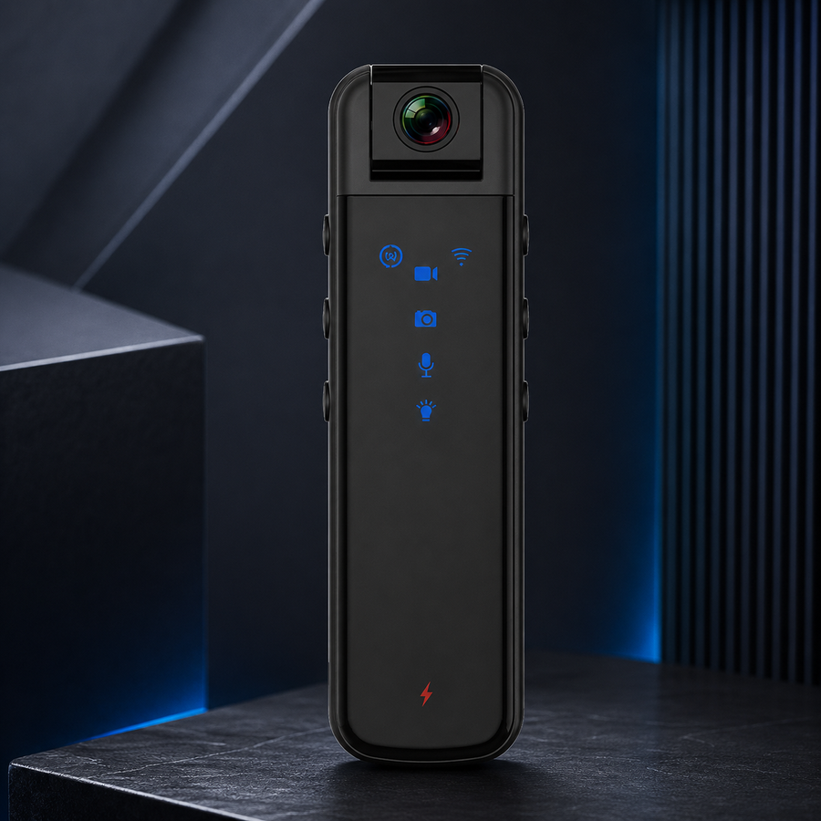 Портативная цифровая нагрудная боди экшн-камера HD 1080 с WI-FI YIKOO CS05 black 421252569 фото, Hot Box