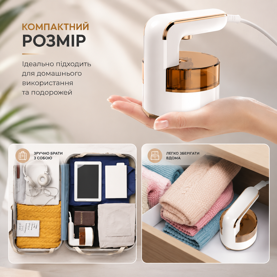 Відпарювач портативний ручний, вертикальний Trend house PI019 428003930 фото, Hot Box