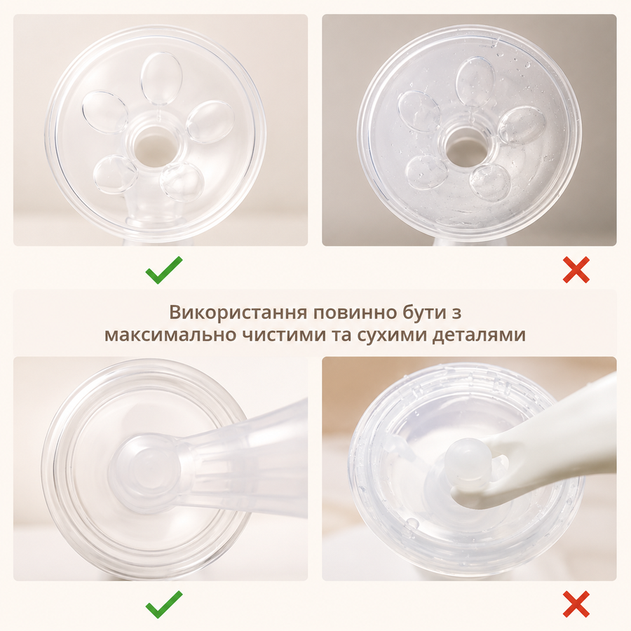Молоковідсмоктувач ручний з силіконовою подушечкою і трьома рівнями сили зціджування Cmbear 180 мл ZRX-0501 385331328 фото, Hot Box