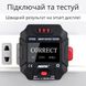 Интеллектуальный портативный тестер сетевой вольтметр для розеток Mestek ST03D Black 373568232 фото, Hot Box, 5